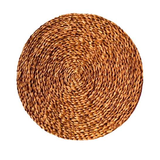 bajo plato fibra natural