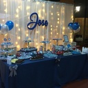 MANTEL BARILOCHE AZUL MARINO